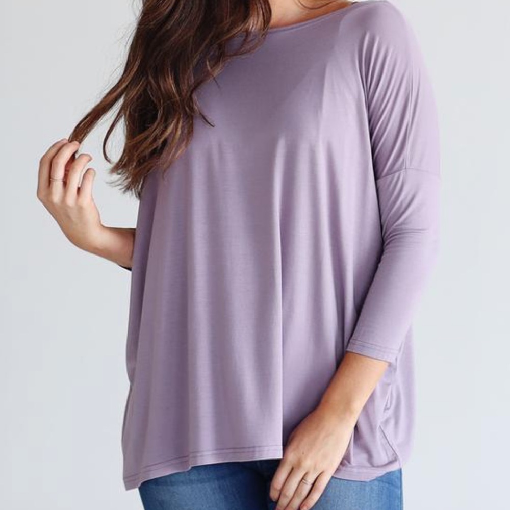 Lilac Piko Top